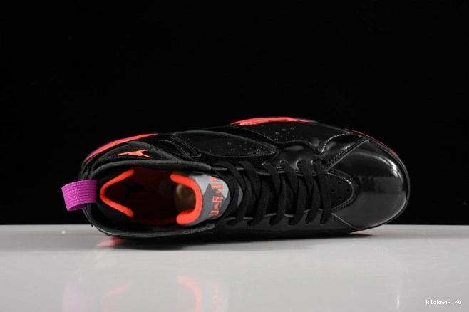 Rep Jordan Black 7 Air 313358-006 Patent Retro 0807